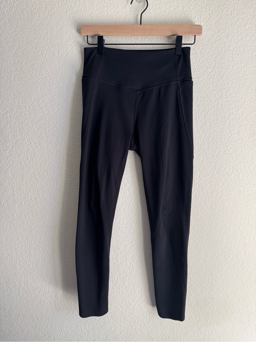 Zella Black High Waist 7/8 Pocket Leggings S